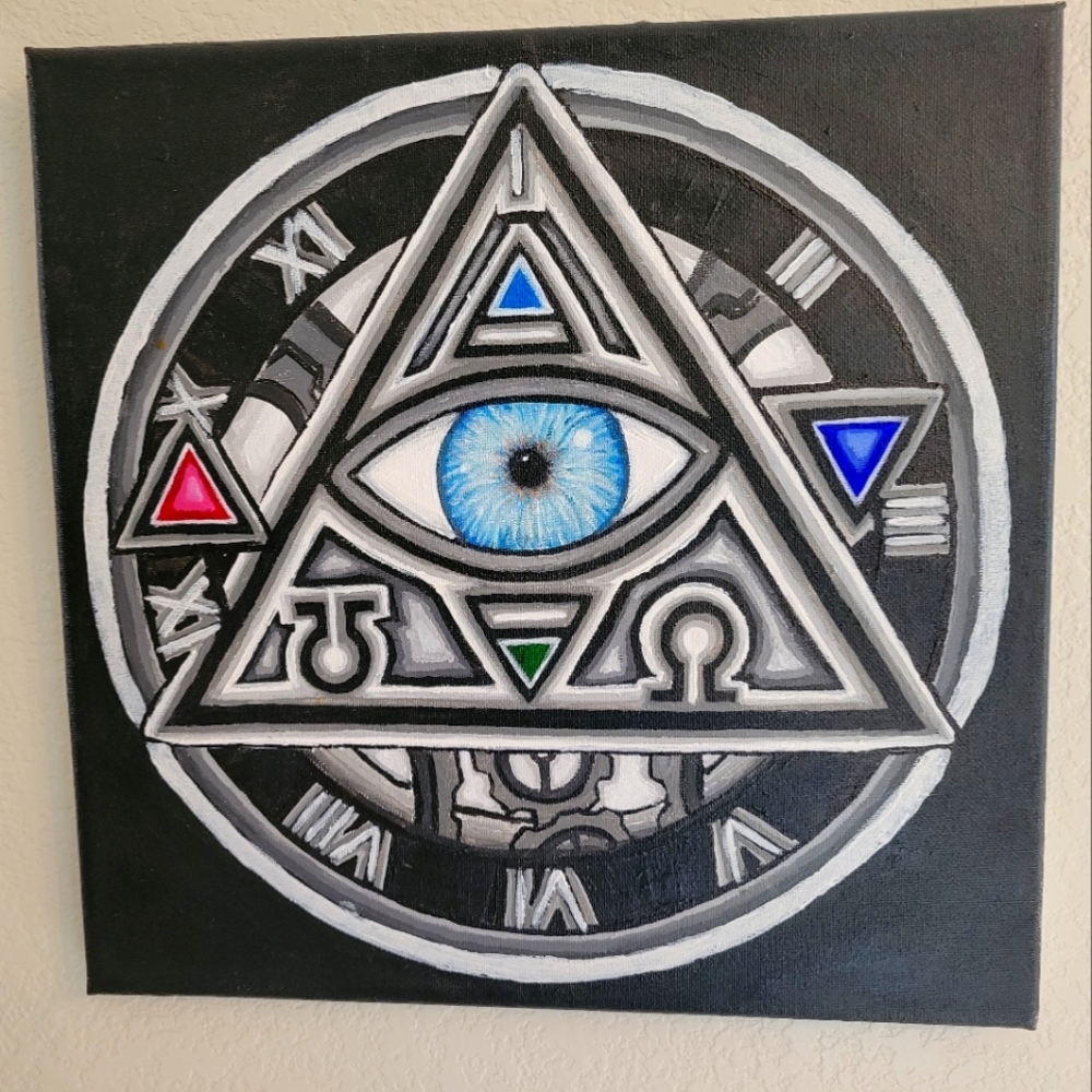 Painting on canvas